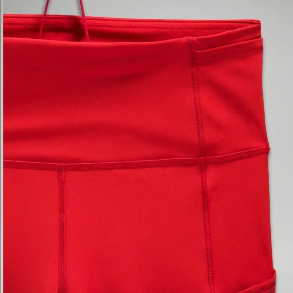 NEW Lululemon x Team Canada Fast and Free Brushed Nulux HR Tight 28” Size 2 Sz 2